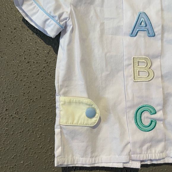 The Smocking Place ABC Matching Short Set - Picture 8 of 14
